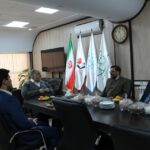 نشست رئیس کمیسیون کشاورزی اتاق مشترک ایران و عمان با مدیرعامل هلدینگ کشاورزی