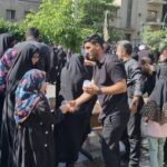 گزارش تصویری ۱ / خدمت رسانی هلدینگ کشاورزی کوثر به مردم قدرشناس و سوگوار تهران